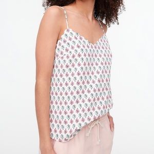 J Crew Scalloped Cami Top, Size 6